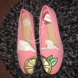 SO Pink Flats
